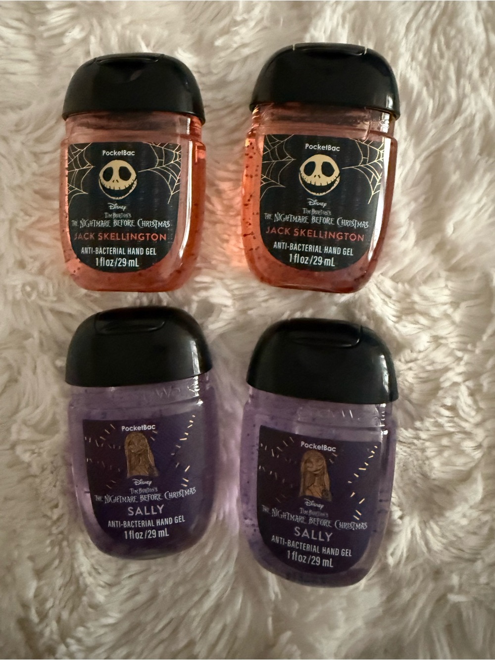 Bath and body works-Jack and Sally travel hand sanitizers
